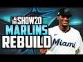 MIAMI MARLINS OFFSEASON REBUILD | MLB the Show 20
