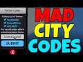 Roblox MAD CITY CODES (New Mad City Codes 2019 August) NEW Mad City Codes for 2019 WORKING CODES