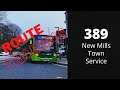Route Learning - 389 - New Mills Town Service