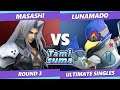 TAMISUMA 224 Round 3 - Masashi (Sephiroth) Vs. Lunamado (Luigi, Falco) SSBU Smash Ultimate