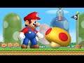 What happens when Giant Mario fights against Giant Mushroom?