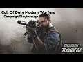 Call Of Duty Modern Warfare Campaign Playthrough