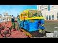 City Tuk Tuk Rickshaw Driver 2019 - Taxi Game! - Android gameplay