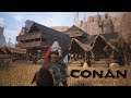 Conan Exiles - Stables with Race Track (Speed Build)