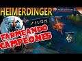 😆 Cuando juegas mal pero remontas 😆| HEIMERDINGER MID S9 | LEAGUE OF LEGENDS GAMEPLAY ESPAÑOL |