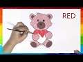 DRAWİNG CUTE BEAR (Drawing and Painting Cute Bear)