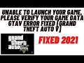 Fix Unable to Launch your Game, Please Verify your Game Data GTAV Error (Grand Theft Auto V)