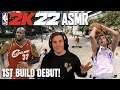 LIVE ASMR Gaming MY 1ST NBA 2K22 MYPLAYER IS HERE and its GRIND TIME (Whispered + Controller Sounds)