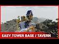 Minecraft Tower Base | Easy Build Tutorial for Minecraft