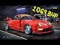 Need for Speed Heat - 1069 BHP Porsche 911 Carrera S 1997 - Tuning & Customization Car HD
