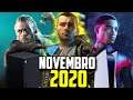 15 GAMES LANÇAMENTOS INCRÍVEIS DE NOVEMBRO 2020!