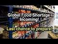 Food Shortage WARNING - How to build a preppers pantry on a budget!