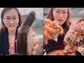 Girl Eats All Types of Alien Seafood