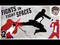 PRISON FIGHTING WITH A BROKEN RIB!! | Let's Play Fights in Tight Spaces | Part 2 | PC Gameplay