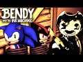 Sonic & Shadow Play Bendy And The Ink Machine - (CHAPTER 2)