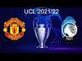 UEFA Champion League 2021/22 | Manchester United vs Atalanta ft Varane , Sancho | FIFA 21