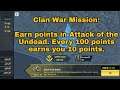 Earn Points in Attack of the Undead | Each 100 Points earns you 10 Points COD Mobile | Wisdom Frost