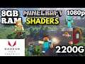 Minecraft Shaders v1.15.2 - Ryzen 3 2200G Vega 8 - Gameplay