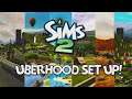My Uberhood Set Up In The Sims 2!
