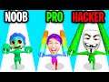 NOOB vs PRO vs HACKER In STACK COLORS 2!? (ALL LEVELS!)