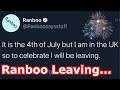 Ranboo is LEAVING The UK to Celebrate Fourth of July... Twitter Reacts