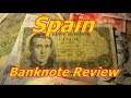 Spain 1951 Series 5 Pesatas Banknote Review