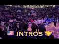 📺 Warriors intros + high-fives after national anthem at Barclays Center b4 Brooklyn Nets [latepost]