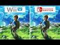 Zelda Breath of the Wild (2017) Wii U vs Nintendo Switch | Graphics Comparison