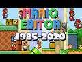 All 2D Super Mario W1-1 LEVELS Remade in MARIO EDITOR
