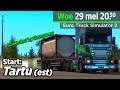 Euro Truck Simulator 2 MP We Starten in Tartu (EST) EU3 Realistisch Rijden!