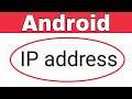 How To Check IP Address in Android