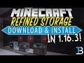 How To Download & Install Refined Storage in Minecraft 1.16.3