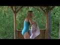 Jaime King One-Piece Teal Swimsuit Jumped scene