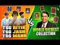 Ritik Jash & Mann Collection Vs India’s Richest Collection Player || Mukesh Ambani 😂 - Freefire
