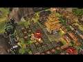 Stronghold Warlords - 1v1v1 Multiplayer Gameplay