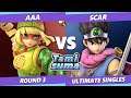 TAMISUMA 228 Round 3 - AAA (Min Min) Vs. Scar (Hero) SSBU Smash Ultimate