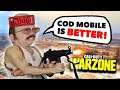 When a Call of Duty Mobile Player Plays Warzone... (Cringe Warning) 🤣🤣