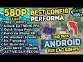 Best Config Performance Android Rasa iPhone XR 580p Terbaru 60FPS | PUBG Moile 0.12.5 NO LAG