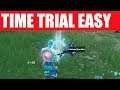 Complete a time trial east of pleasant park or South West of Salty Springs - Fortnite