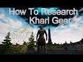Conan Exiles - Research Khari "Tutorial"