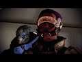 Garrus Vakarian is unusually quiet during Archangel Mission on Omega
