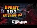 Ghost Recon Breakpoint - Update 1.0.2 Patch Notes! Bug Fixes, Adjustments, And Improvements