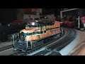 HO Brass Tenshodo Bad Condition Great Northern Diesel But It Runs On Track Video