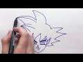 How to Draw Goku Step by Step - Goku Drawing - Drawing Tutorial