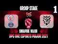 PSG.LGD vs Thunder Game 1 | Bo2 | Group Stage ONE Esports Singapore Major DPC 2021