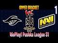 Secret vs NaVi Game 1 | Bo3 | Upper Bracket WePlay! Pushka League S1 Division 1 | DOTA 2 LIVE