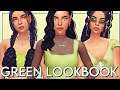 The Sims 4 | Green Lookbook 💚  | + CC Links