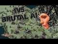 1v5 BRUTAL AI - Weird modded map ( Command & Conquer - Yuris Revenge )