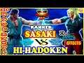 『スト5』ささき(ケン)   対  Hi-hadoken (リュウ）｜Hi-hadoken (Ryu) vs Sasaki (Ken)『SFV』🔥FGC🔥