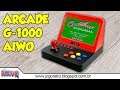 Análise do Mini Arcade AIWO G-1000 com 2.600 GAMES